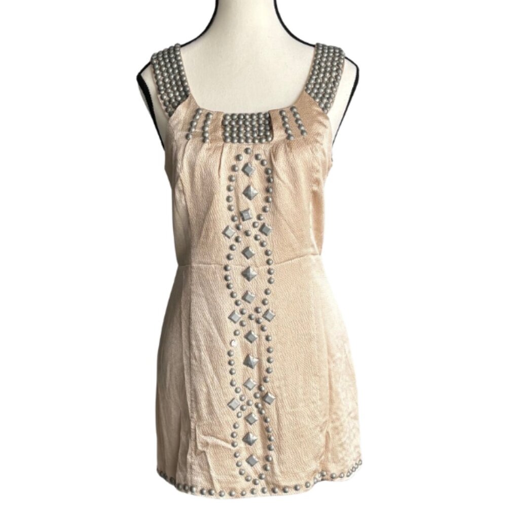 ECI GORGEOUS EMBELLISHED TUNIC, SZ. 8
